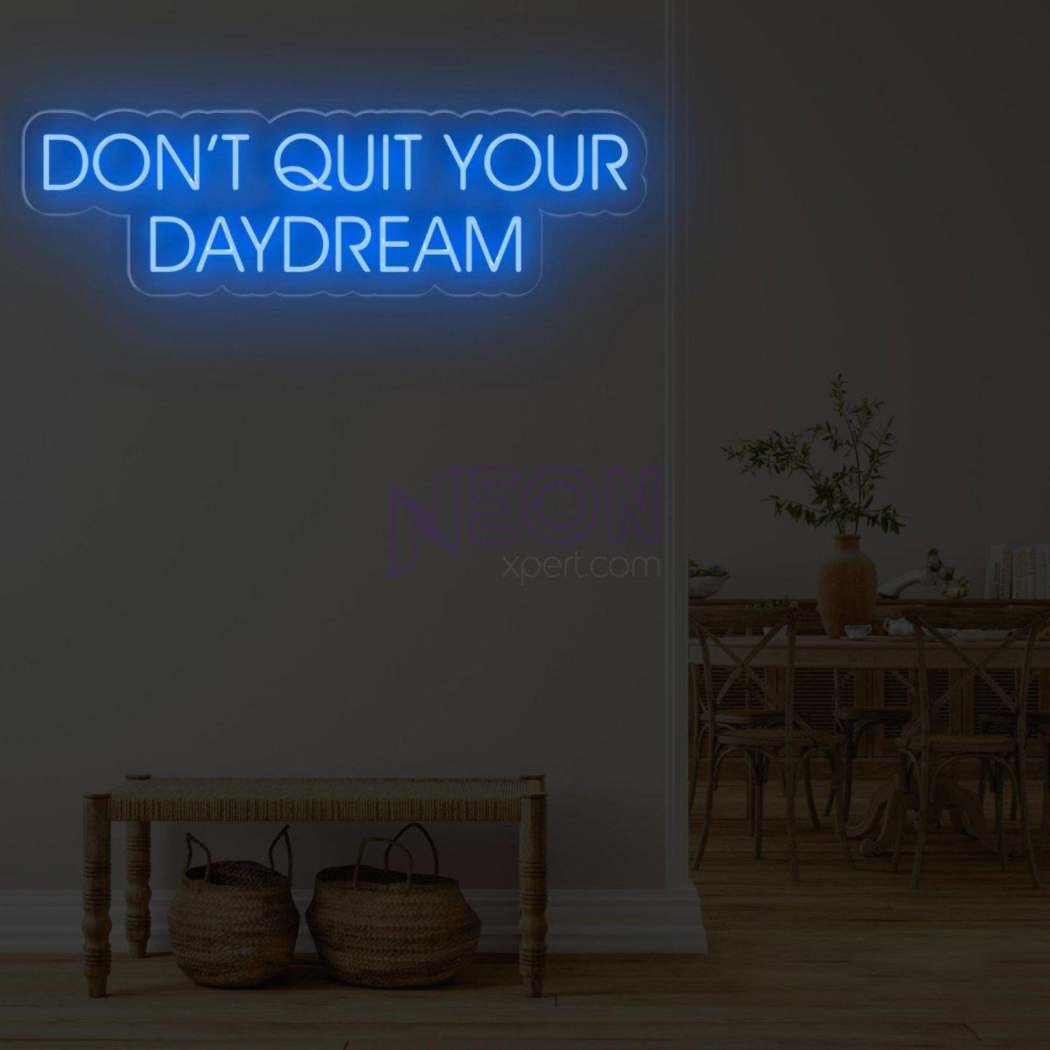 Dont Quit Your Daydream Purple Cloud Led Neon Sign For Decor | Shineneon