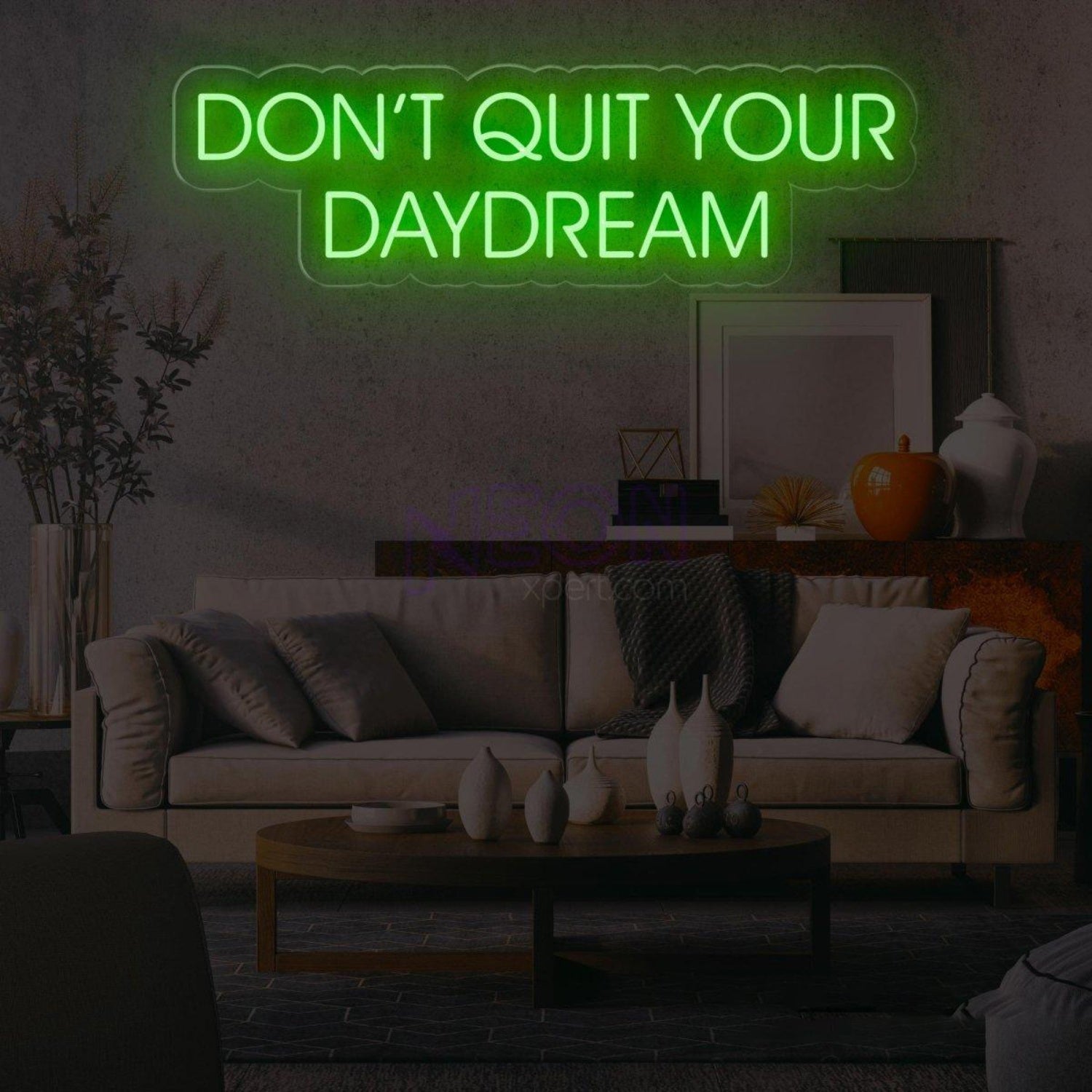 Dont Quit Your Daydream Purple Cloud Led Neon Sign For Decor | Shineneon