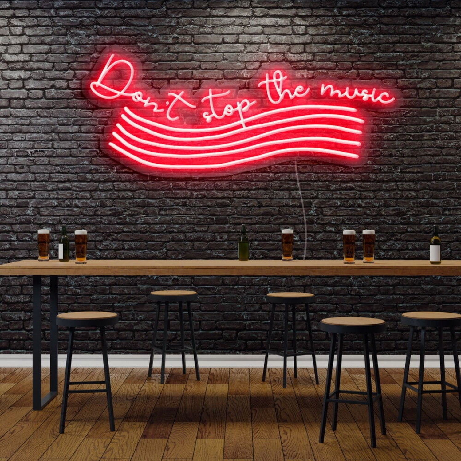 Dont Stop The Music Led Neon Sign | Shineneon