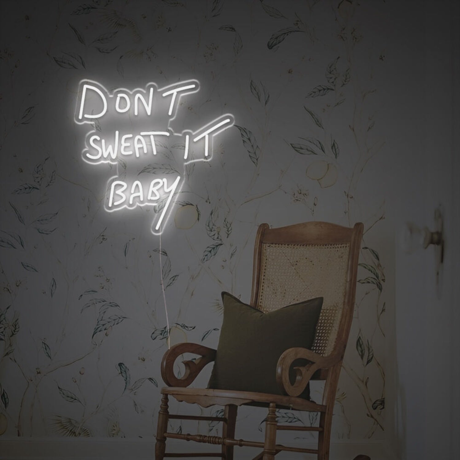 Dont Sweat It Baby Led Neon Sign | Shineneon