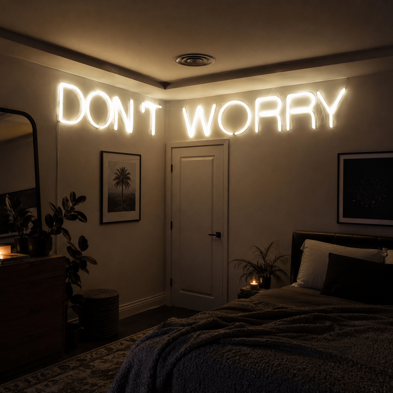 Dont Worry LED Neon Sign - Shineneon