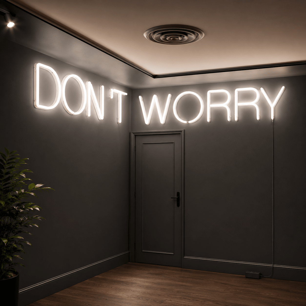 Dont Worry LED Neon Sign - Shineneon