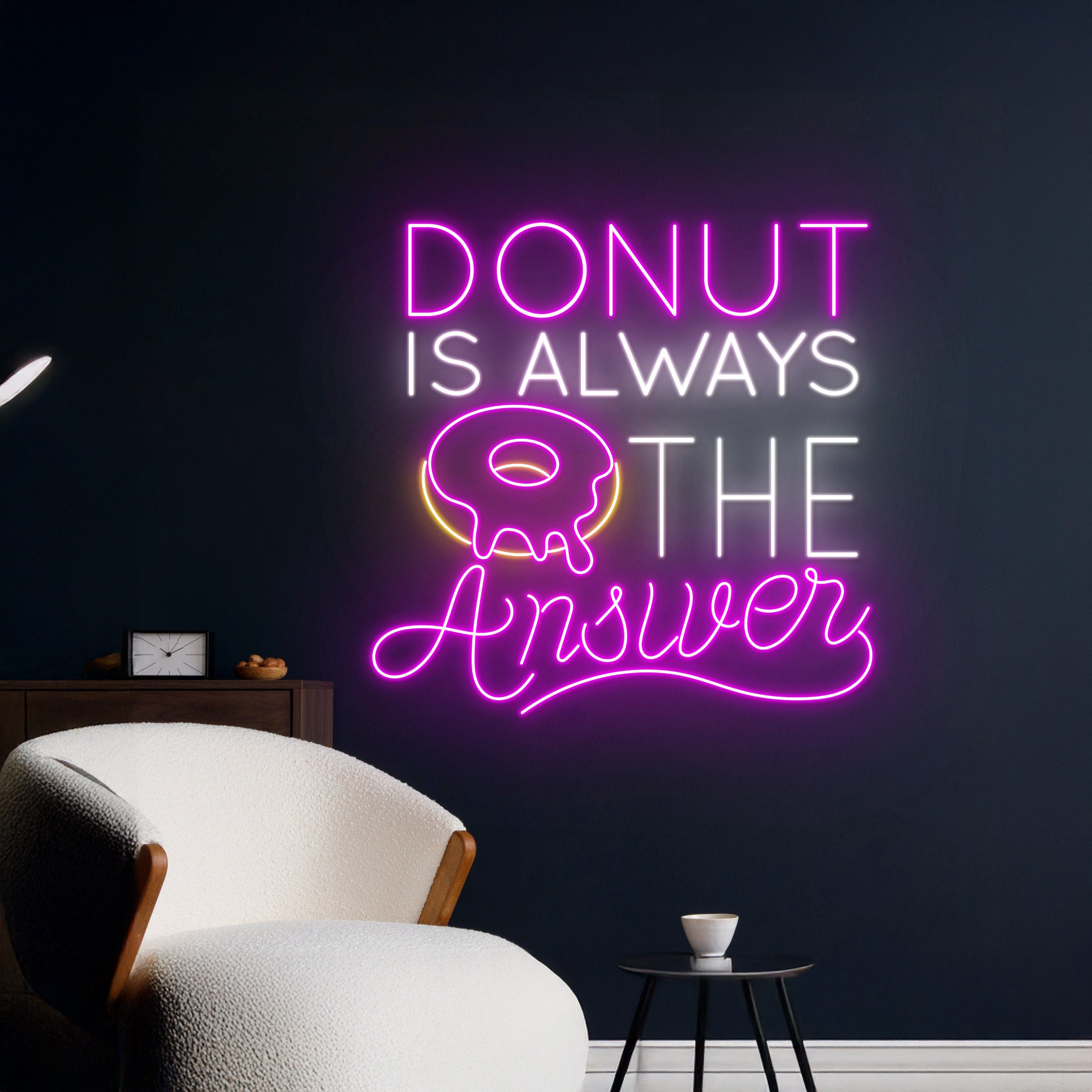 Donut Is Always The Answer Neon Light | Shineneon