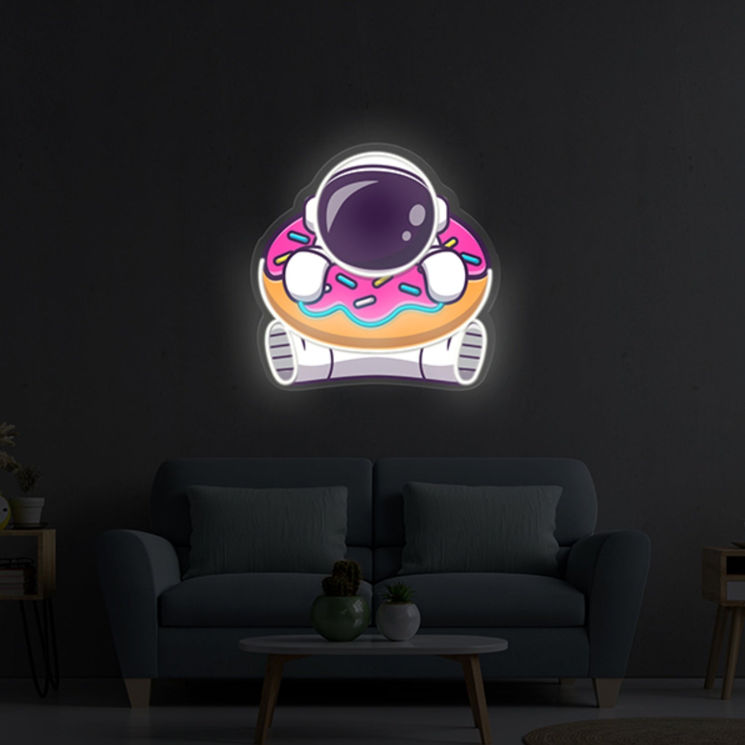 Donut Uv Light Neon Artwork | Shineneon