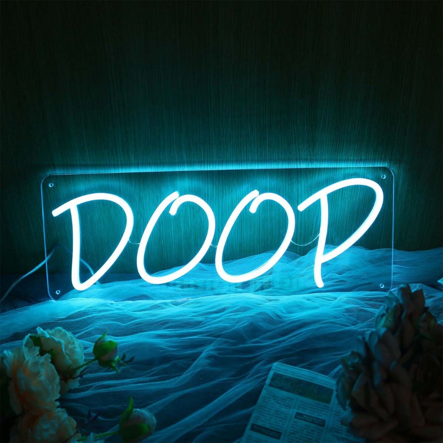 Doop Blue Neon Sign | Shineneon