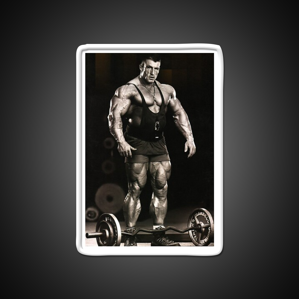 Dorian Yates Bodybuilder Gym Fitness Led Neon Sign Rgb Color