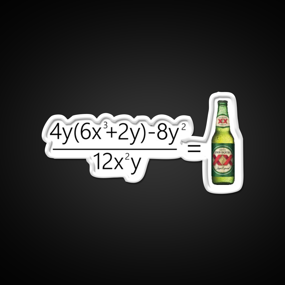 Dos Equis Beer Bar Decor Led Neon Sign Rgb Color