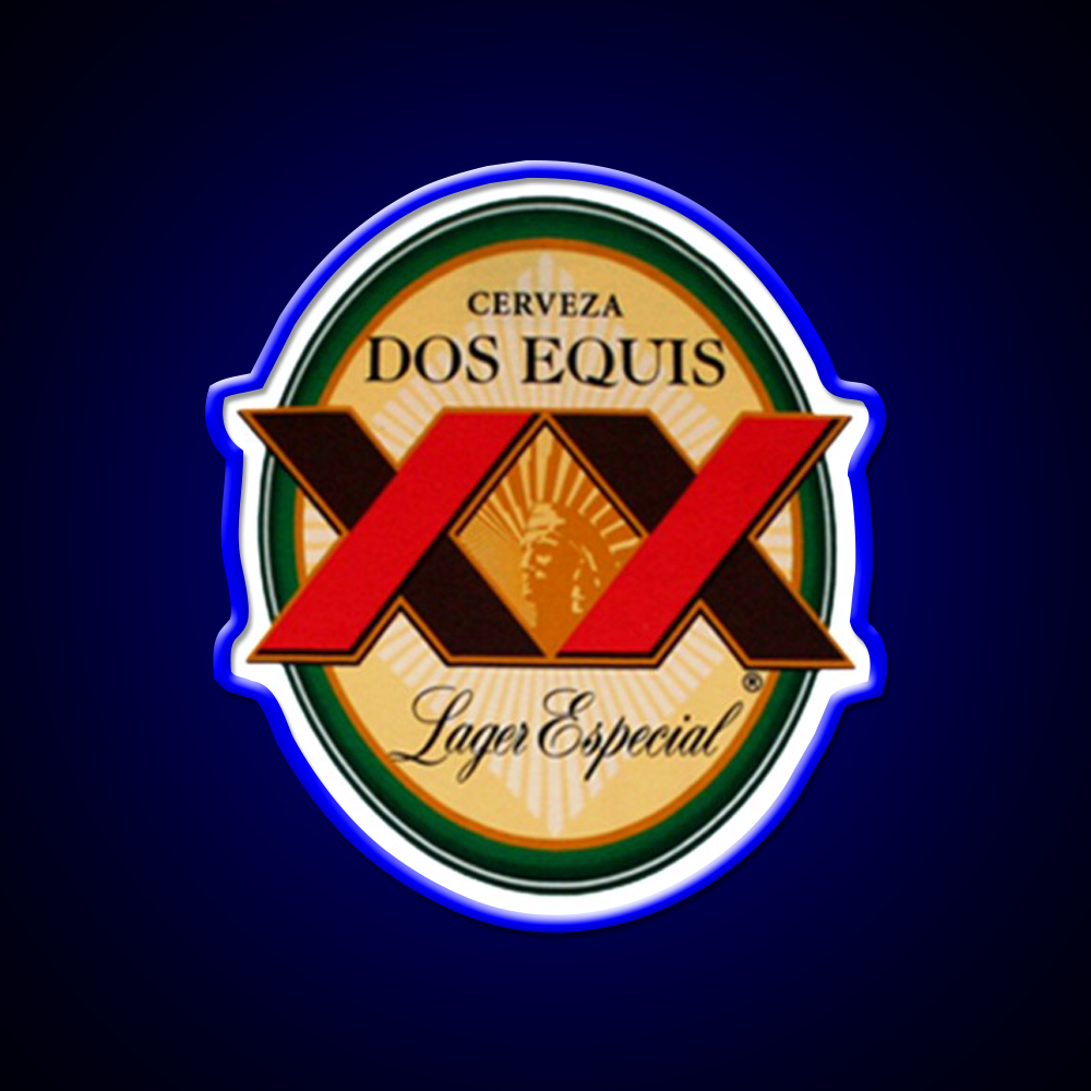 Dos Equis Essential Beer Bar Decor Led Neon Sign Rgb Color