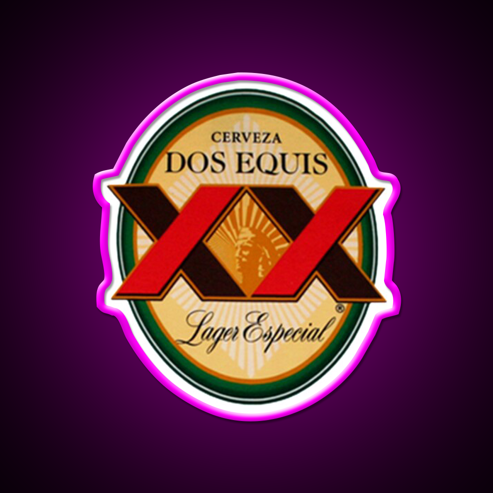 Dos Equis Essential Beer Bar Decor Led Neon Sign Rgb Color