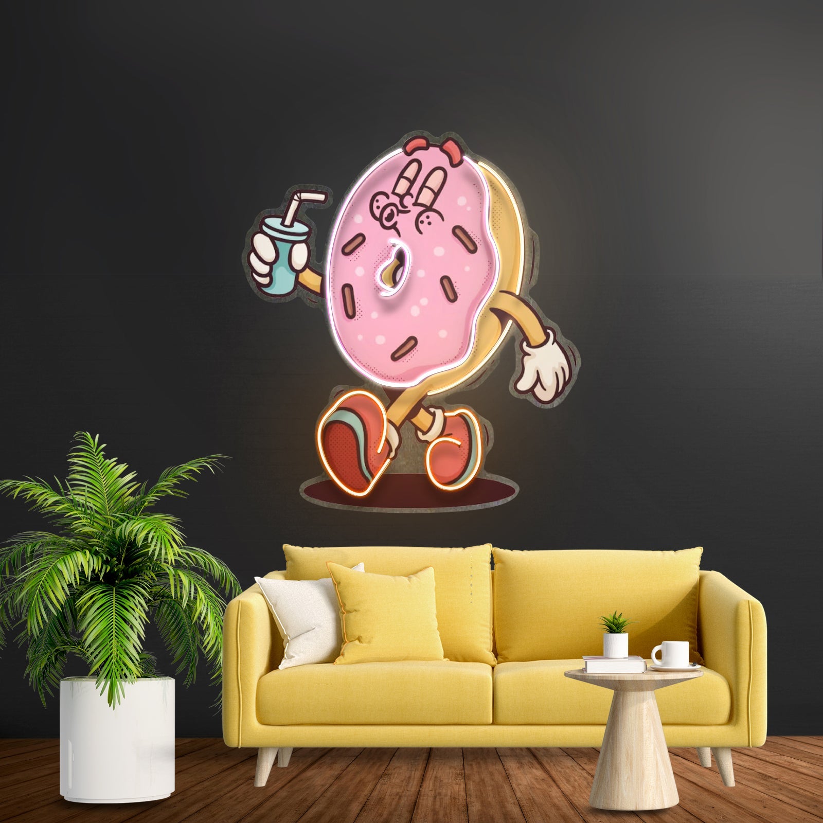 Double Happiness Chinese Words Artistic Design Wall Art Led Signs - Shineneon
