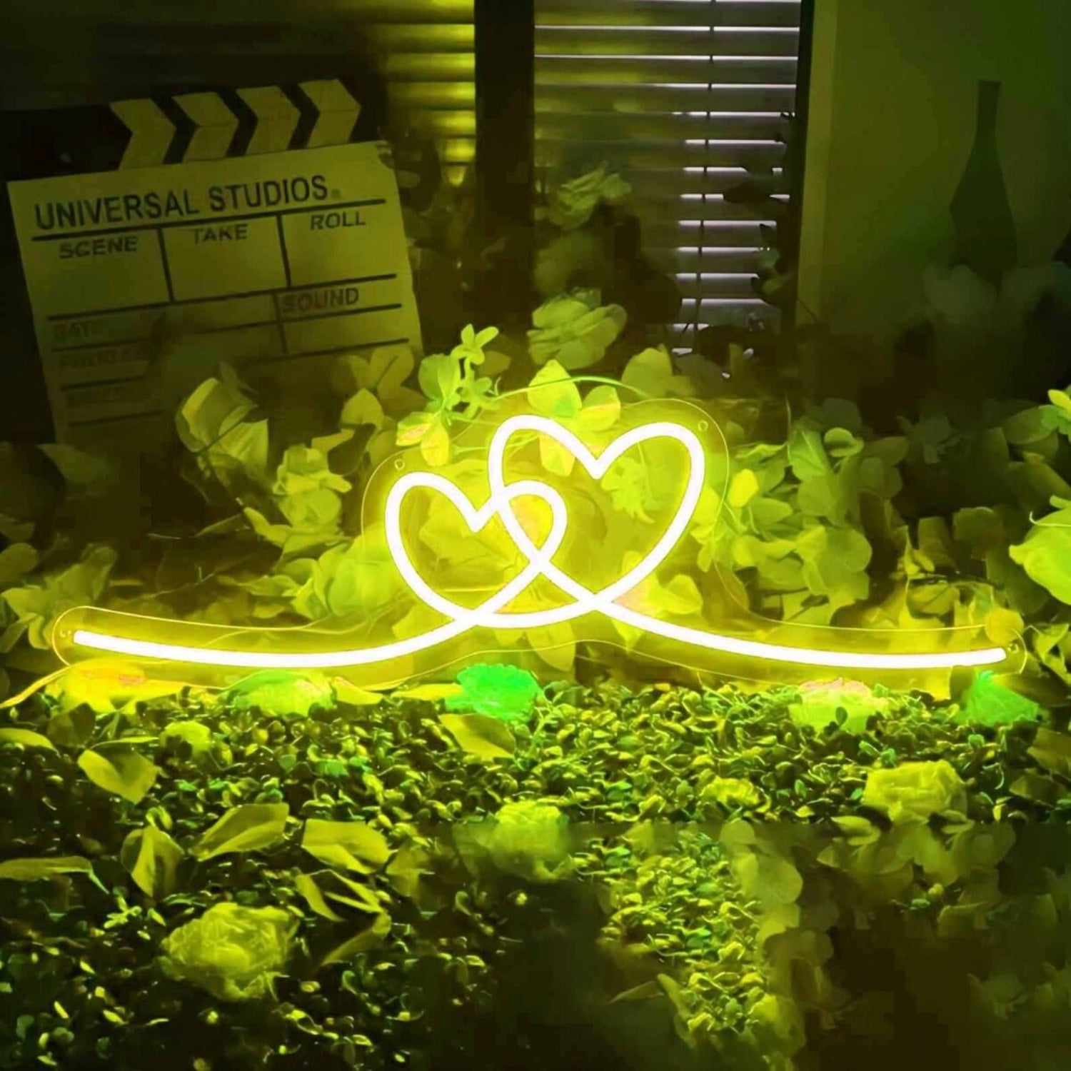 Double Heart Neon Sign | Shineneon