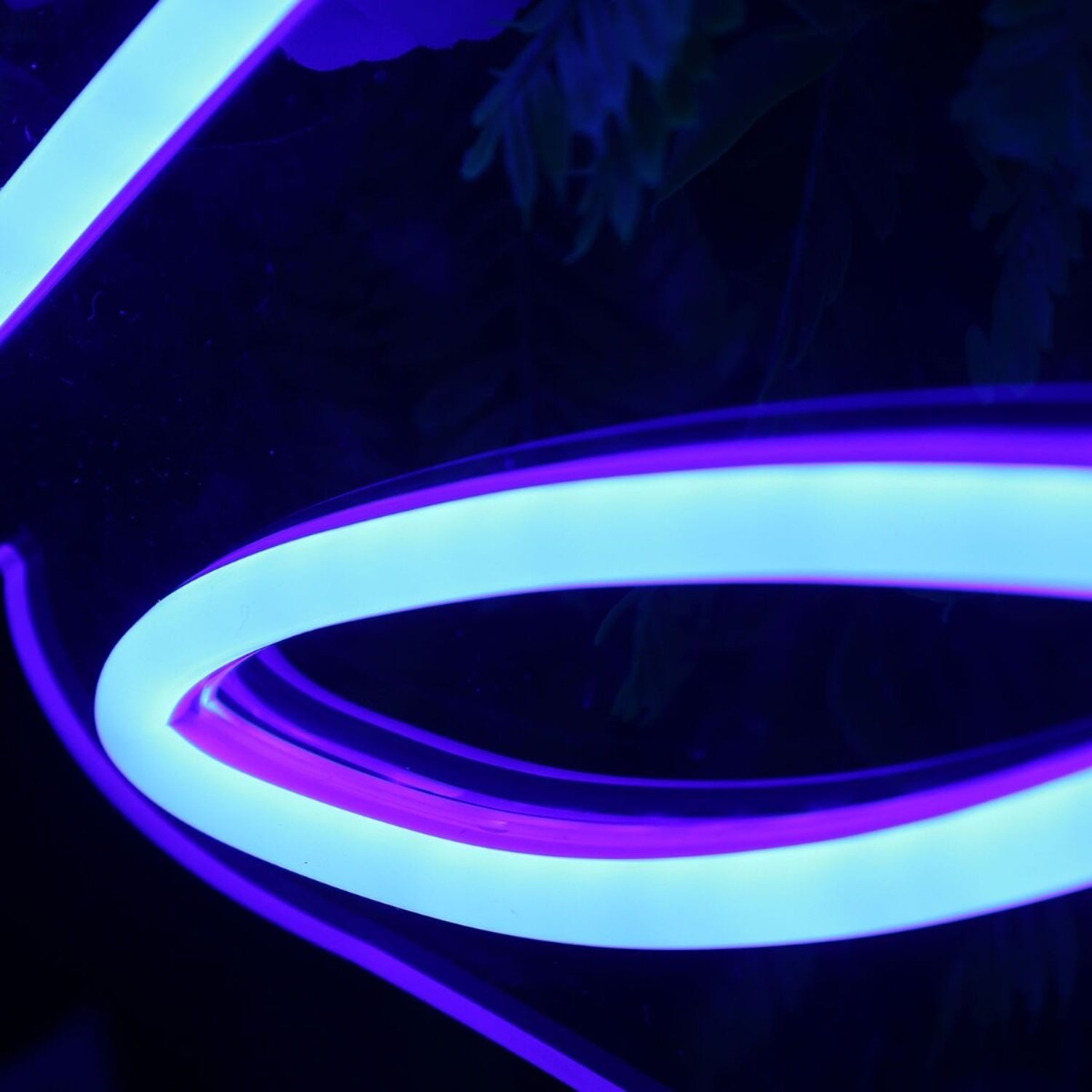 Double J Blue Led Neon Sign - Shineneon