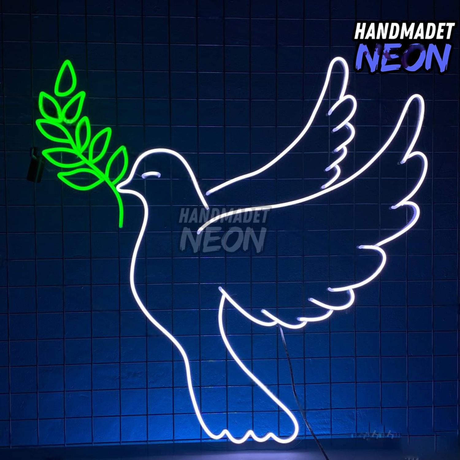 Dove Bird Led Neon Sign Wall Art | Shineneon