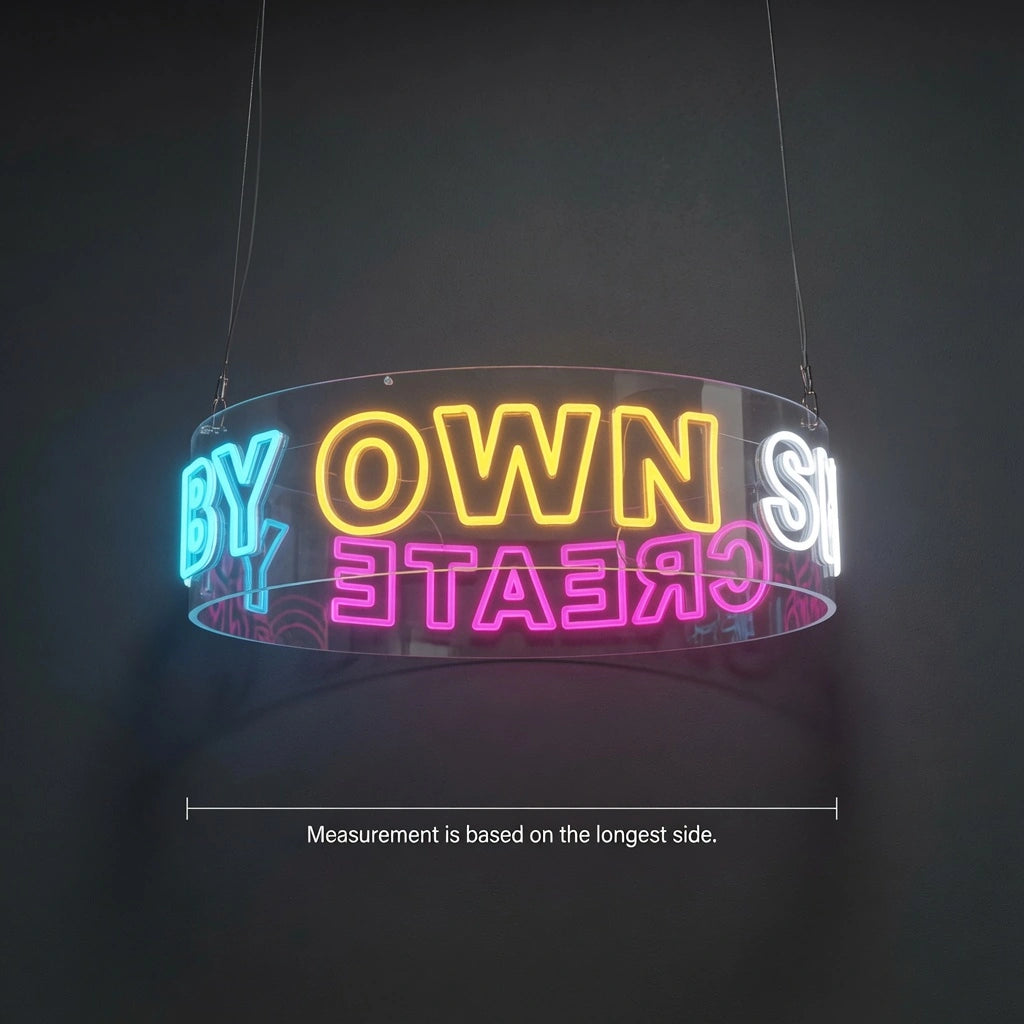 Downtown Theatre Wall Decor LED Neon Sign - 04 Size Image