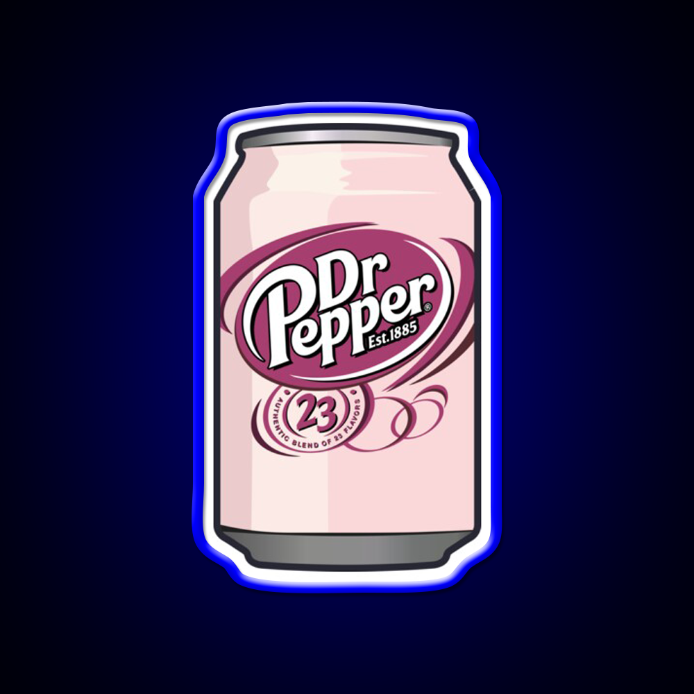 Dr Pepper Snack Food Led Neon Sign Rgb Color