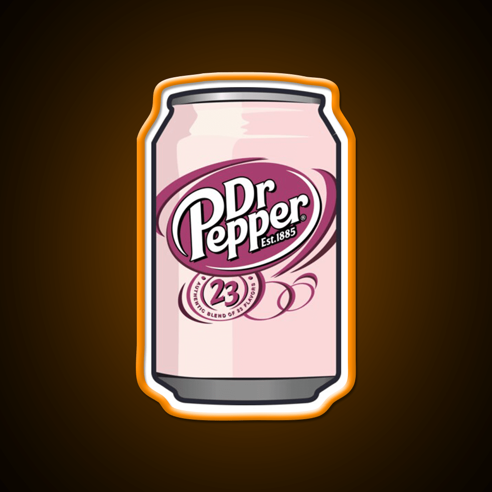 Dr Pepper Snack Food Led Neon Sign Rgb Color - Shineneon