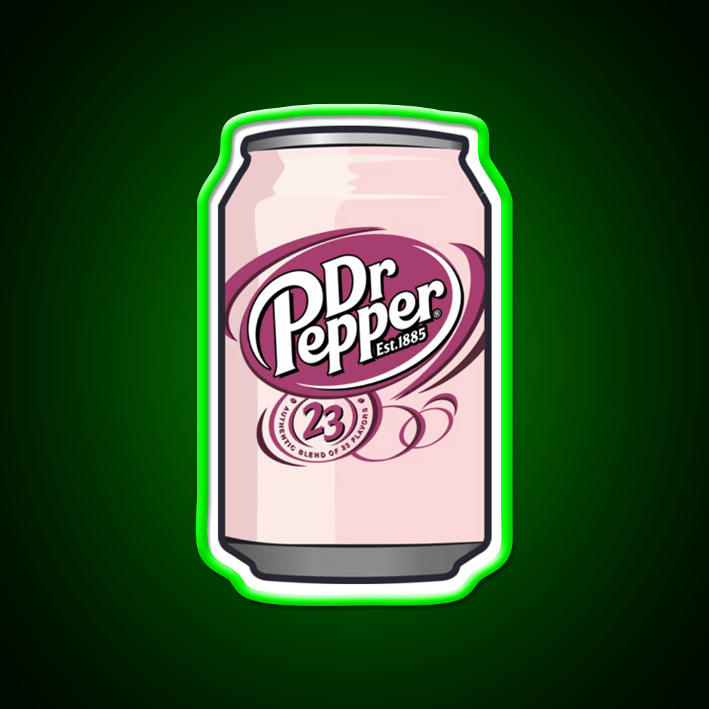 Dr Pepper Snack Food Led Neon Sign Rgb Color - Shineneon