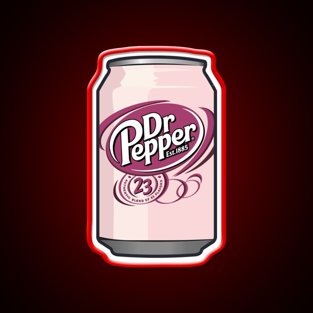 Dr Pepper Snack Food Led Neon Sign Rgb Color - Shineneon