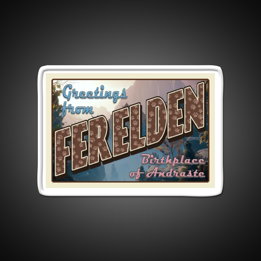 Dragon Age Welcome To Ferelden Welcome Led Neon Sign Open Sign Rgb Color