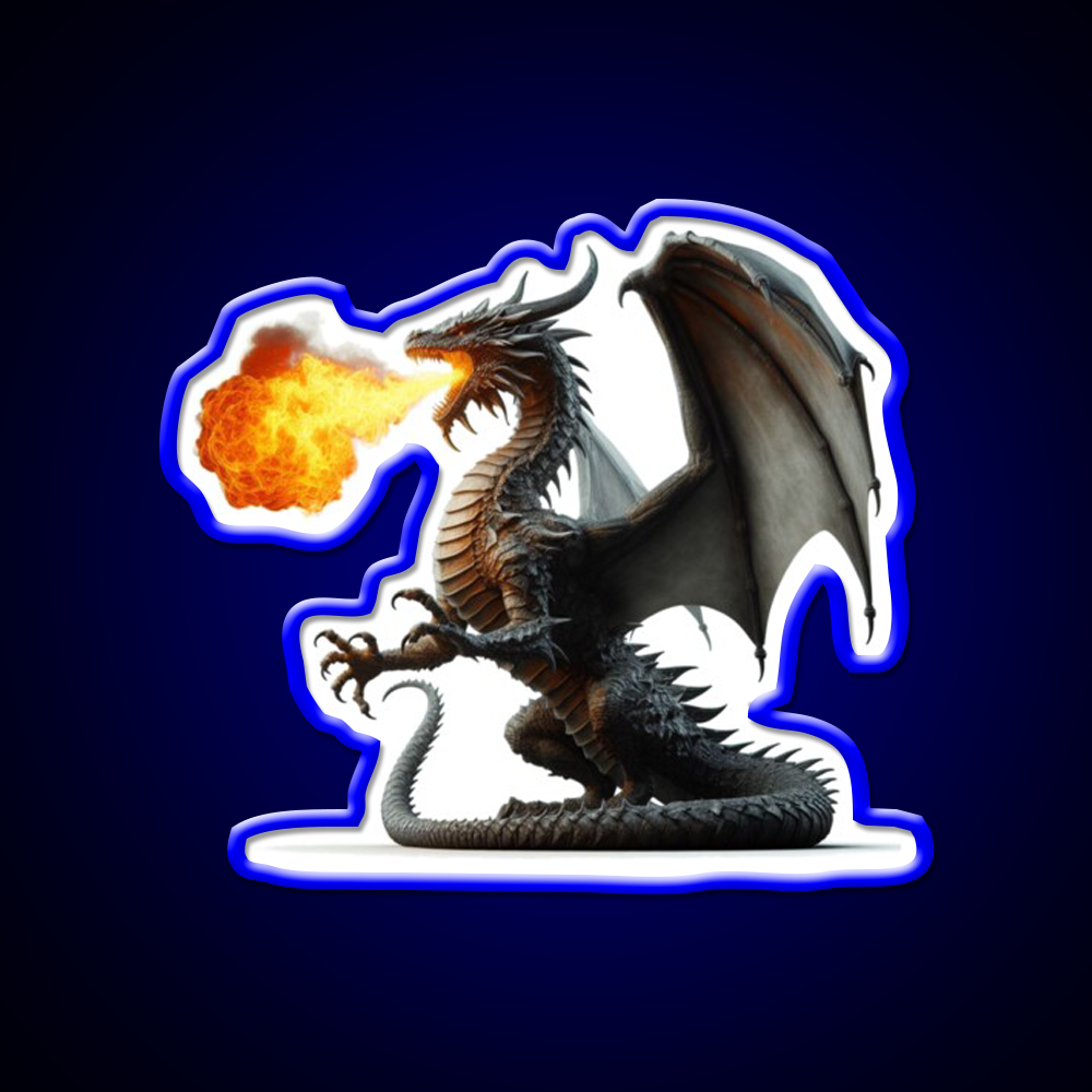 Dragon Asian Cultural Led Neon Sign Rgb Color