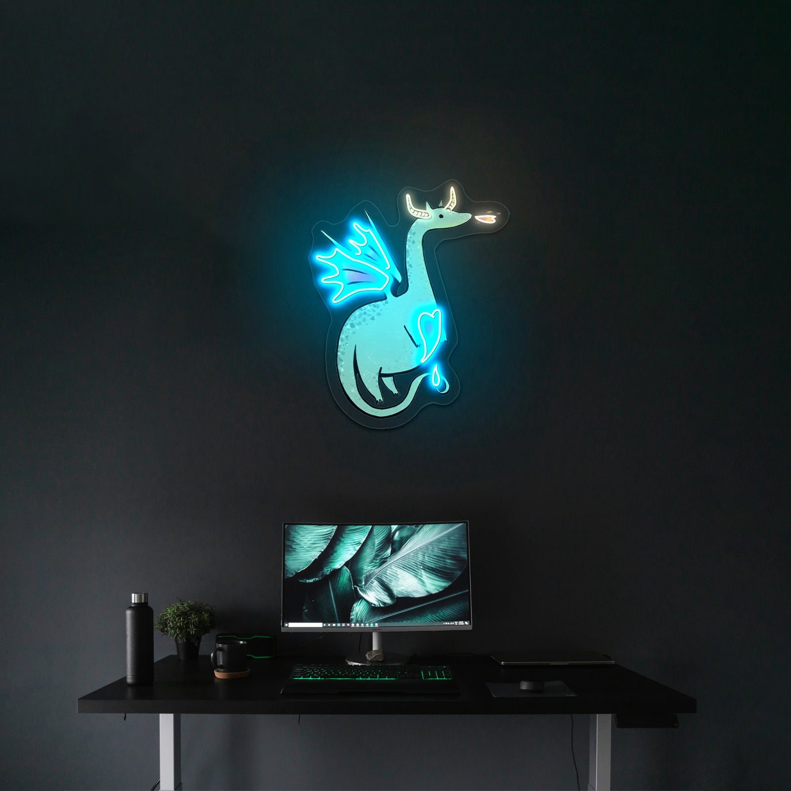 Dragon Fairytale Cute Animal Neon Signs For Sale