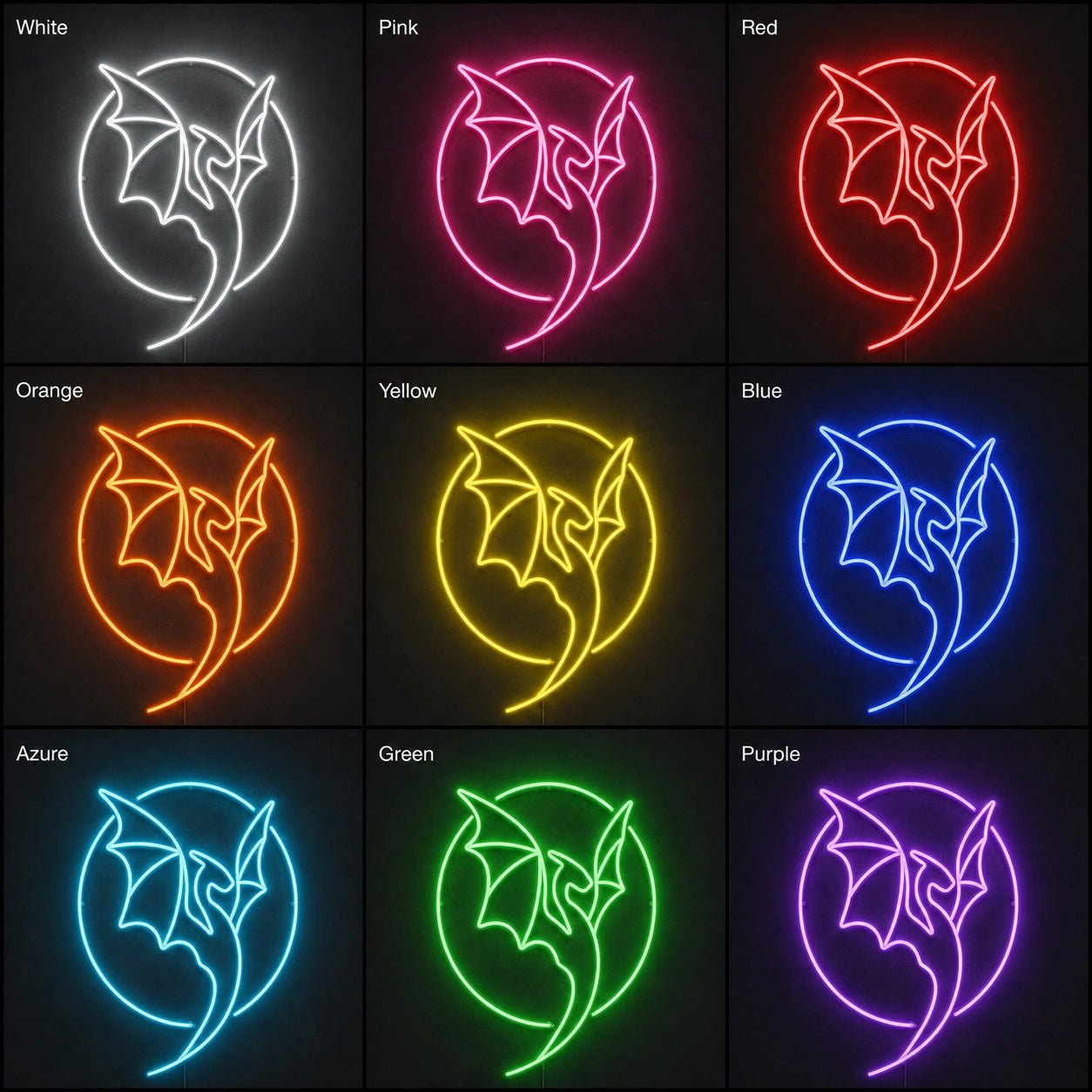 Dragon LED Neon Sign Home Garage Wall Decoration - Shineneon