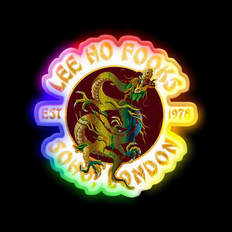 Dragon Restaurant 1978 Asian Cultural Led Neon Sign Rgb Color