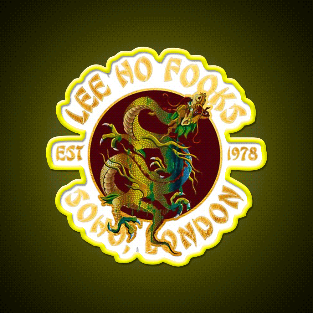 Dragon Restaurant 1978 Asian Cultural Led Neon Sign Rgb Color