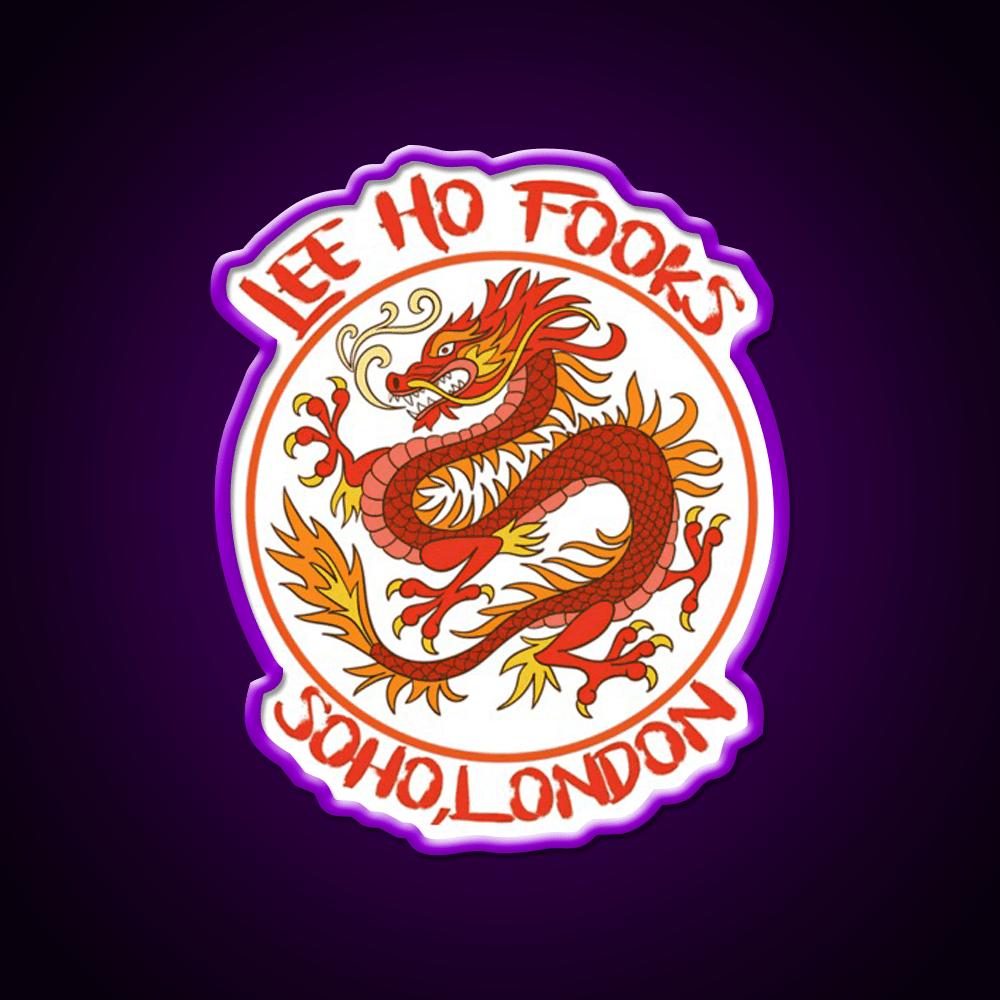 Dragon Vintage 90S Asian Cultural Led Neon Sign Rgb Color - Shineneon