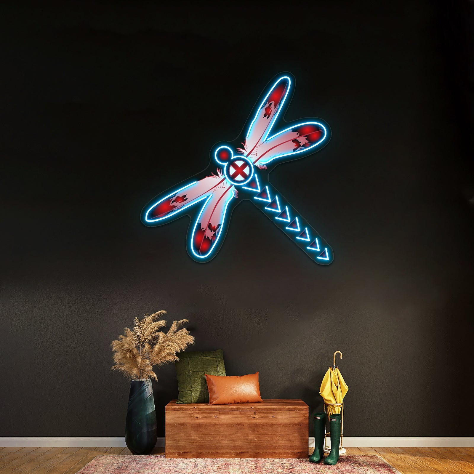 Dragonfly Artwork Custom Neon Led Sign - Shineneon