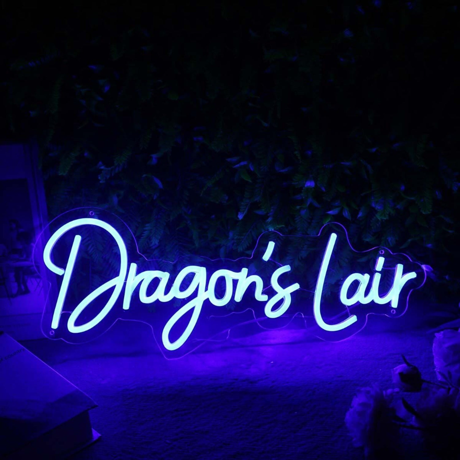 Dragons Lair Blue Neon Sign | Shineneon
