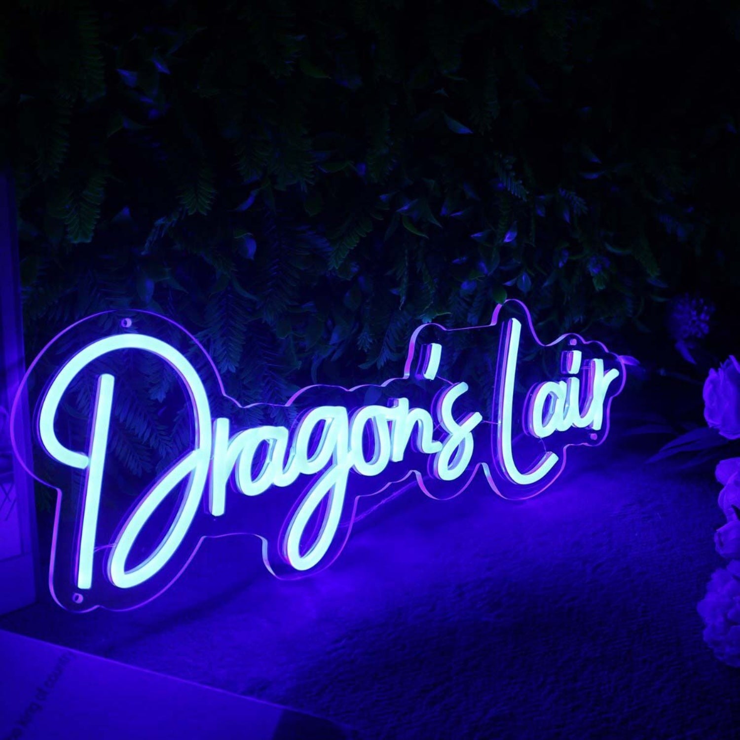 Dragons Lair Blue Neon Sign | Shineneon