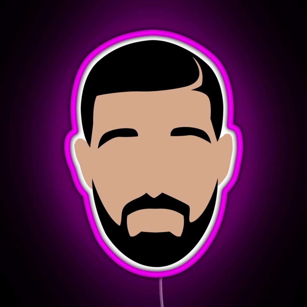 Drake Rgb Led Neon Sign Pop Wall Art - Shineneon