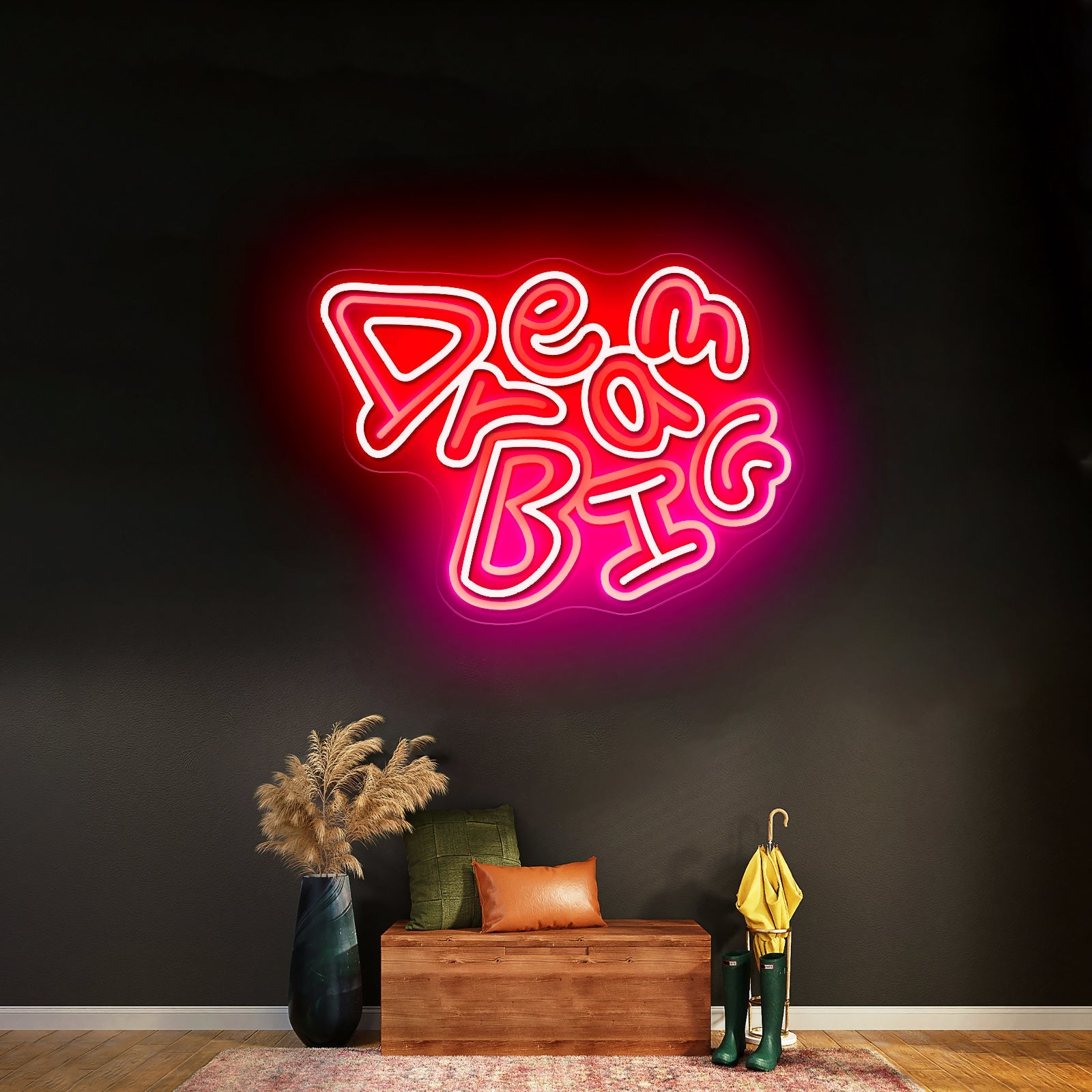 Dream Big Funny Neon Letters Wall Art Neon Led Signs - Shineneon
