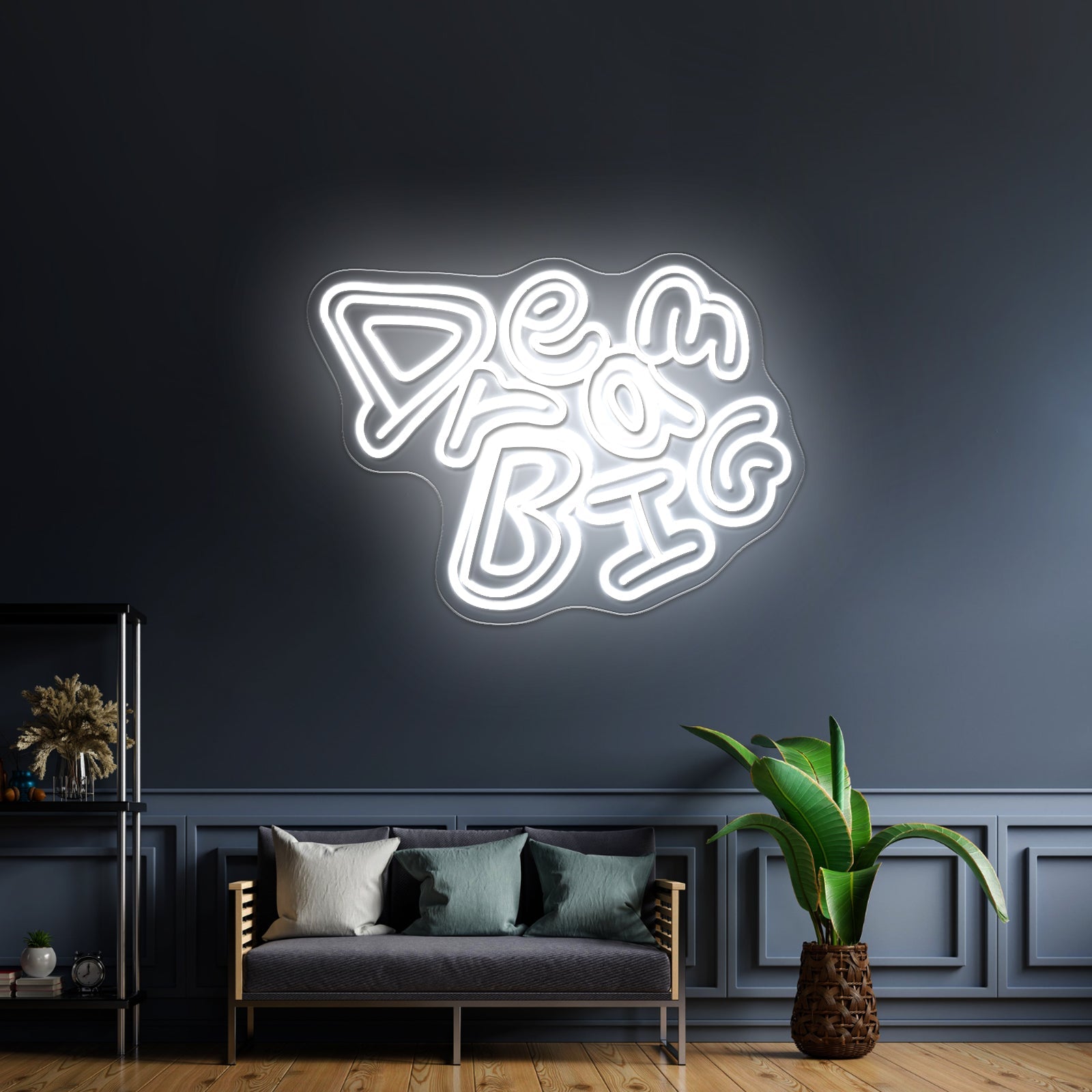 Dream Big Funny Neon Letters Wall Art Neon Led Signs - Shineneon