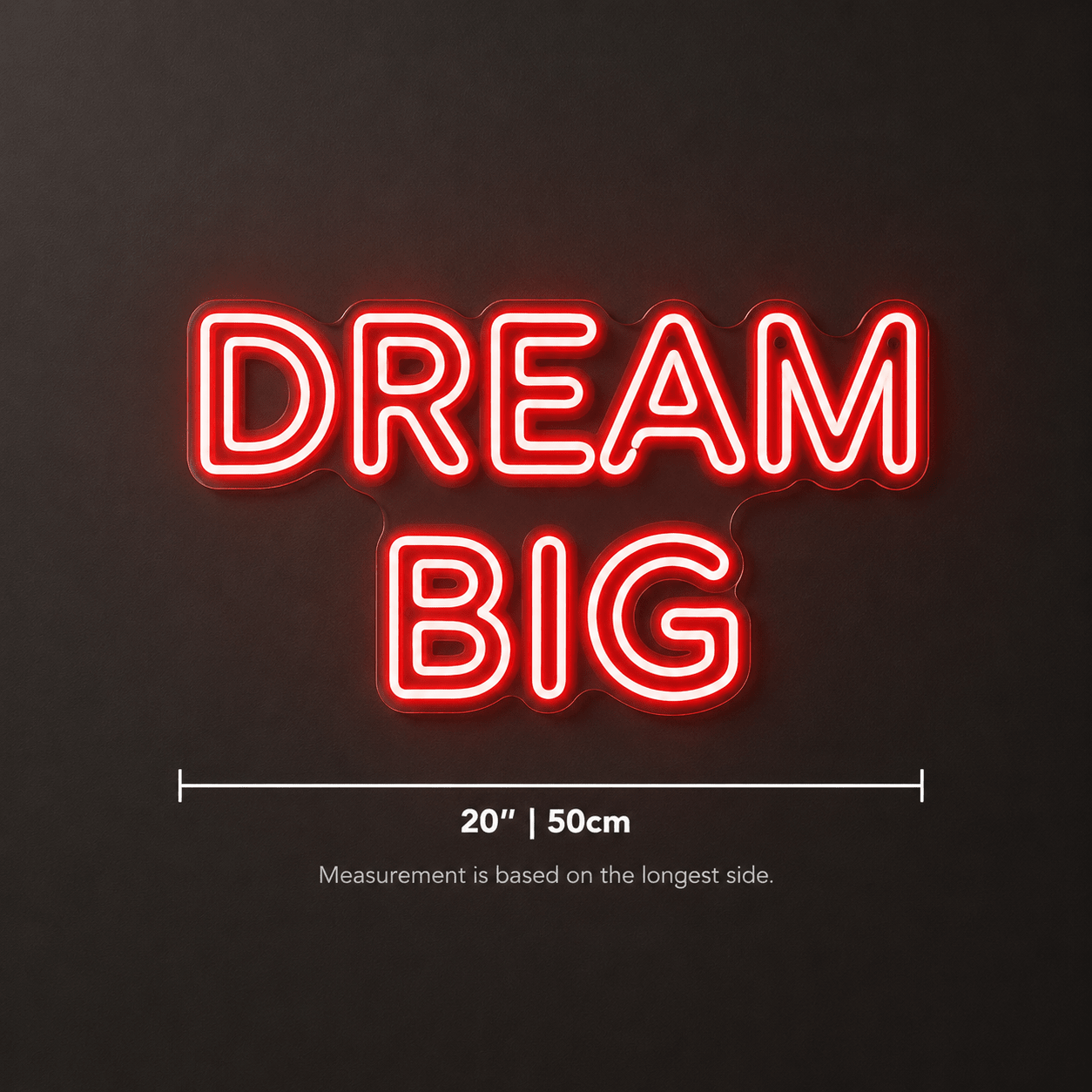 Dream Big LED Neon Sign Home Decor - Shineneon
