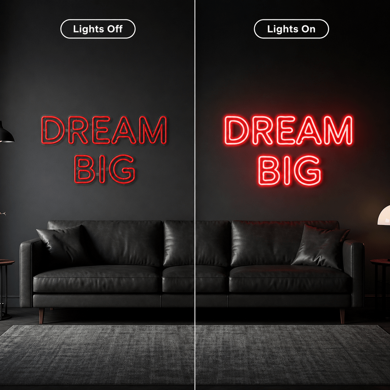 Dream Big LED Neon Sign Home Decor - Shineneon