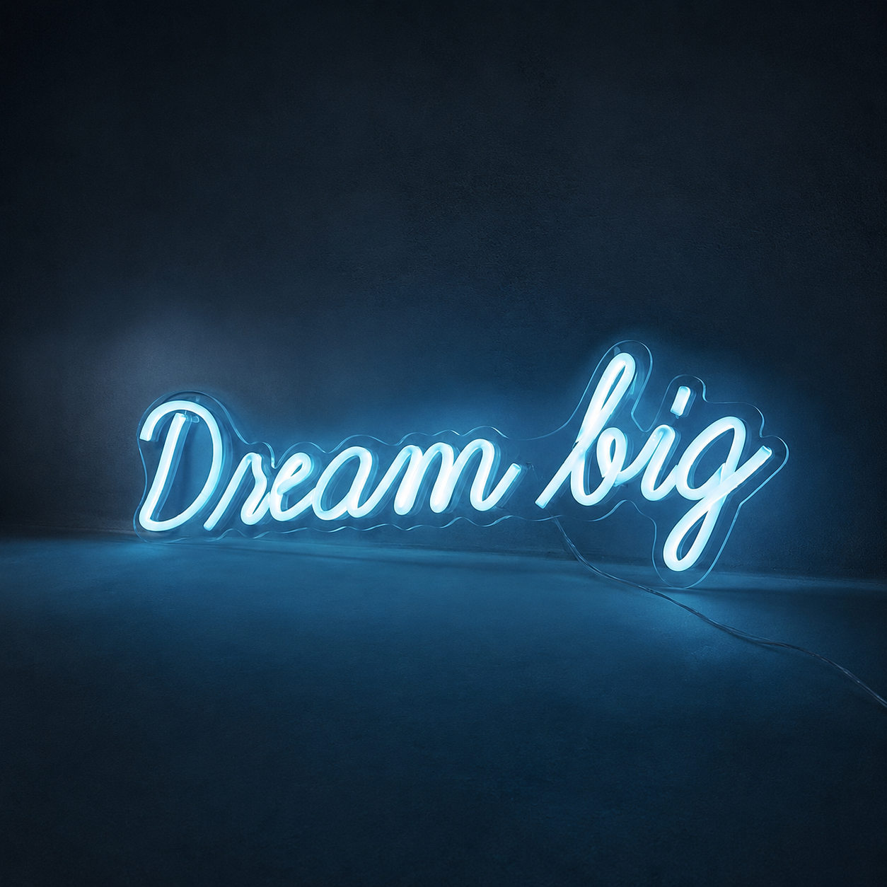 Dream Big LED Neon Sign Home Wall Art - 01 Original Product Image