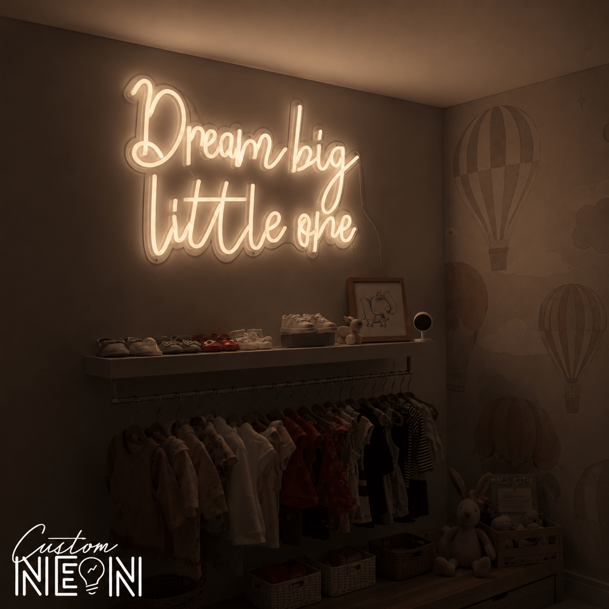 Dream Big Little One LED Neon Sign Wall Neon Sign - Shineneon