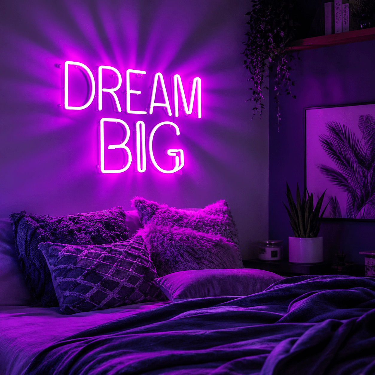 Dream Big Modern LED Neon Sign - Shineneon