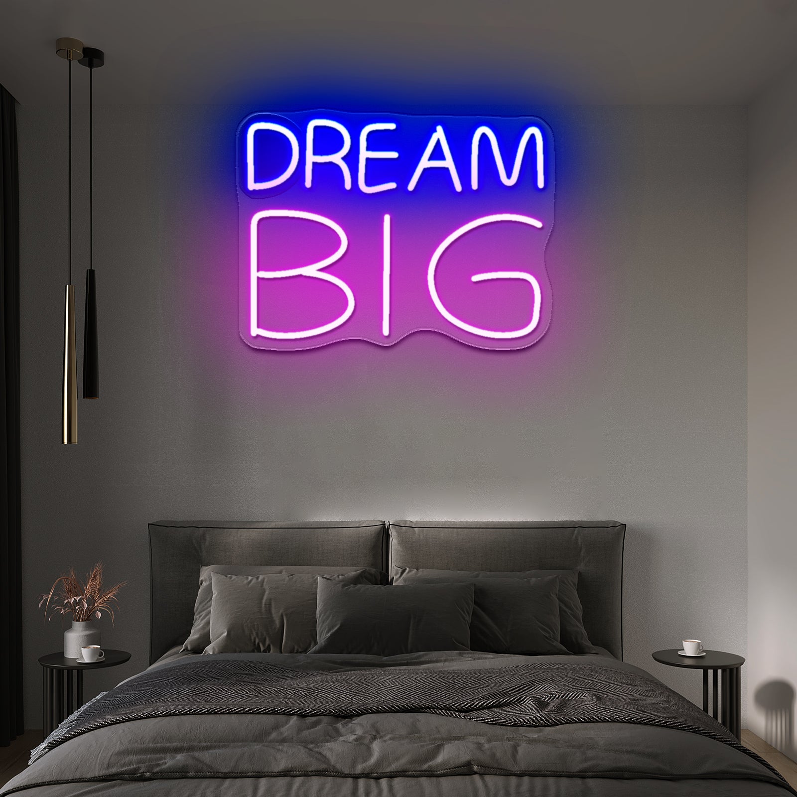 Dream Big Neon Sign Kids Room Wall Decor Led Neon Signs