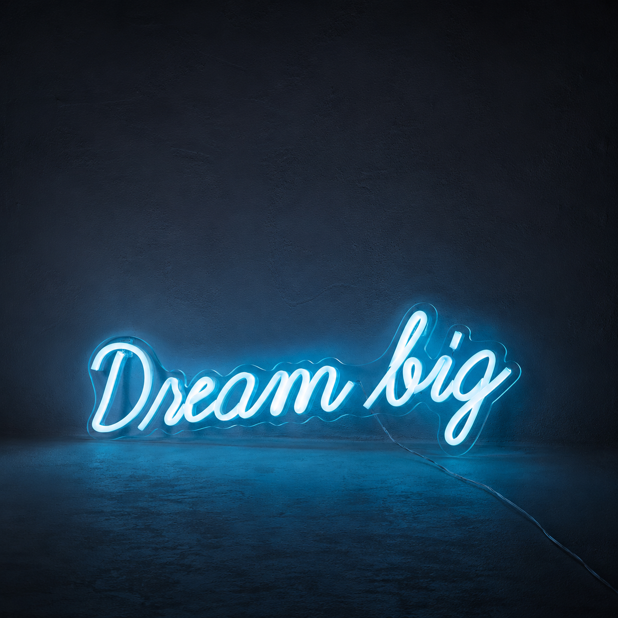 Dream Big Room Wall Light LED Neon Sign - 01 Original Product Image