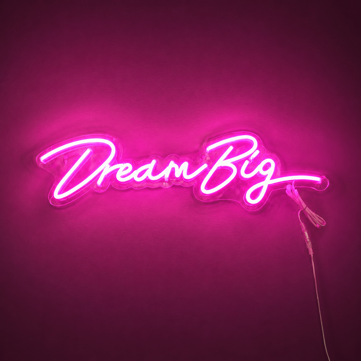 Dream Big Script LED Neon Sign - Shineneon
