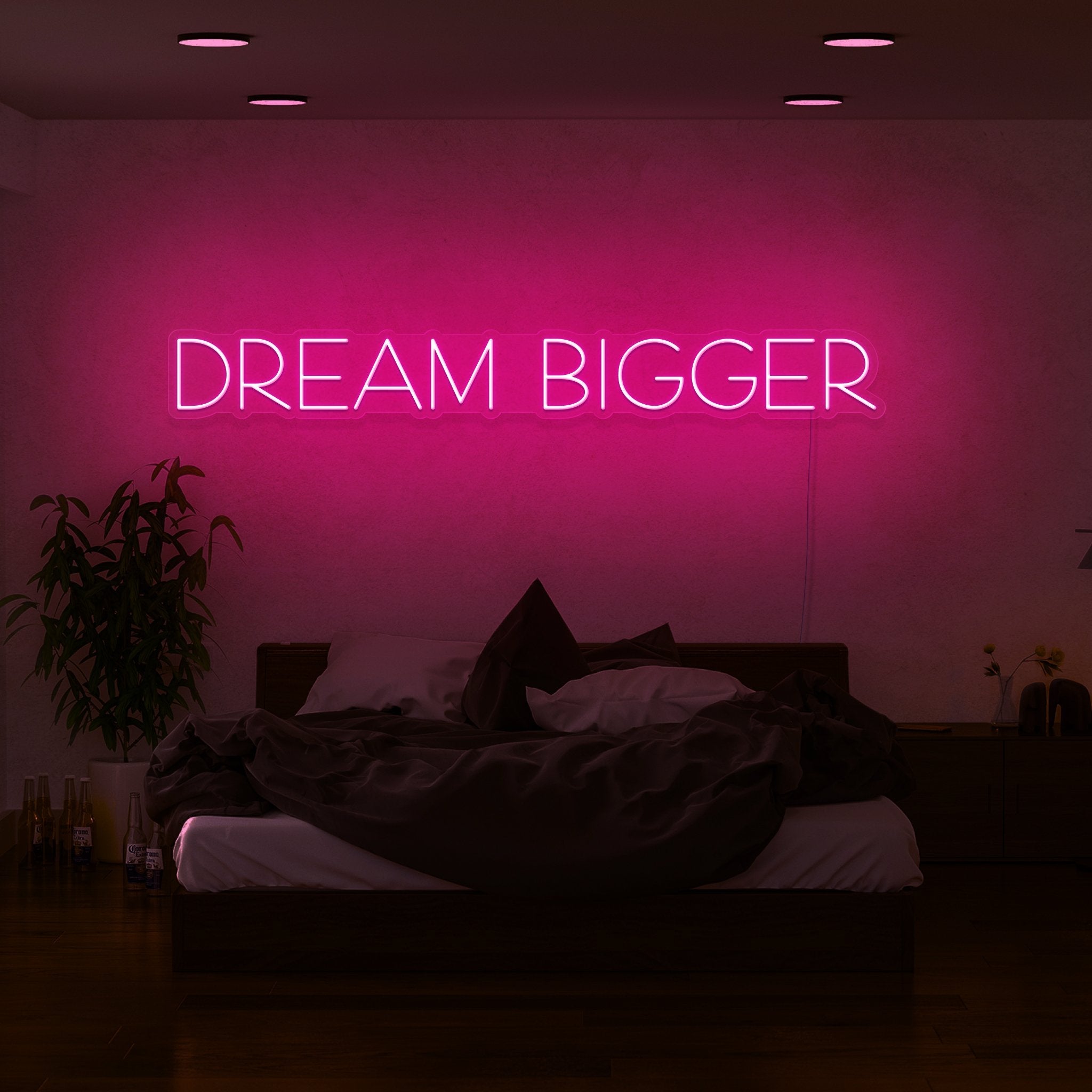 Dream Bigger Led Neon Sign | Shineneon
