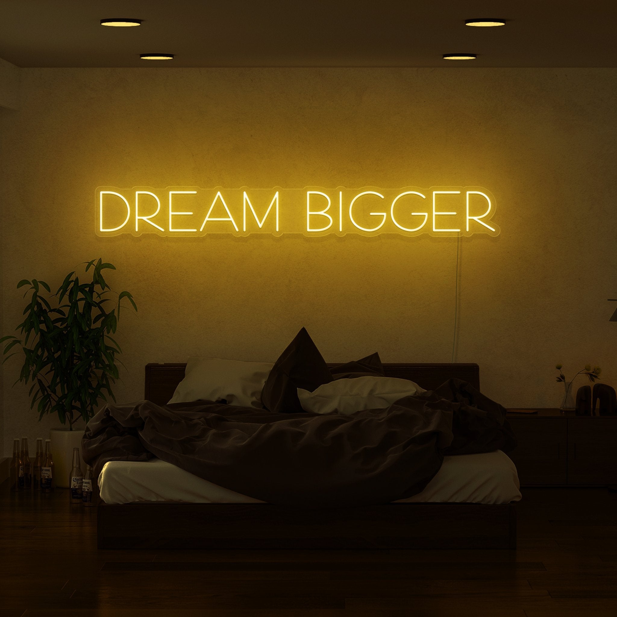 Dream Bigger Led Neon Sign | Shineneon