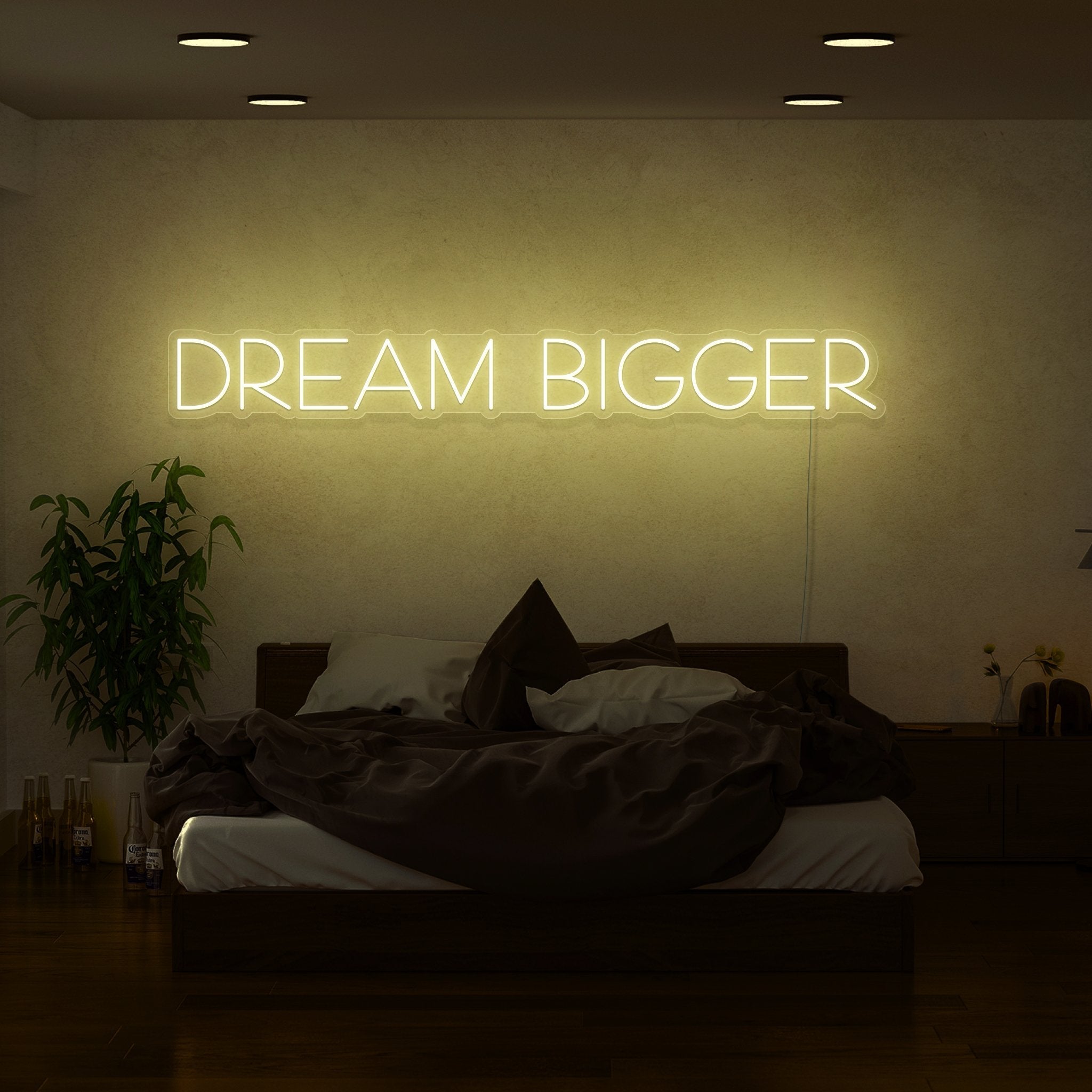 Dream Bigger Led Neon Sign | Shineneon