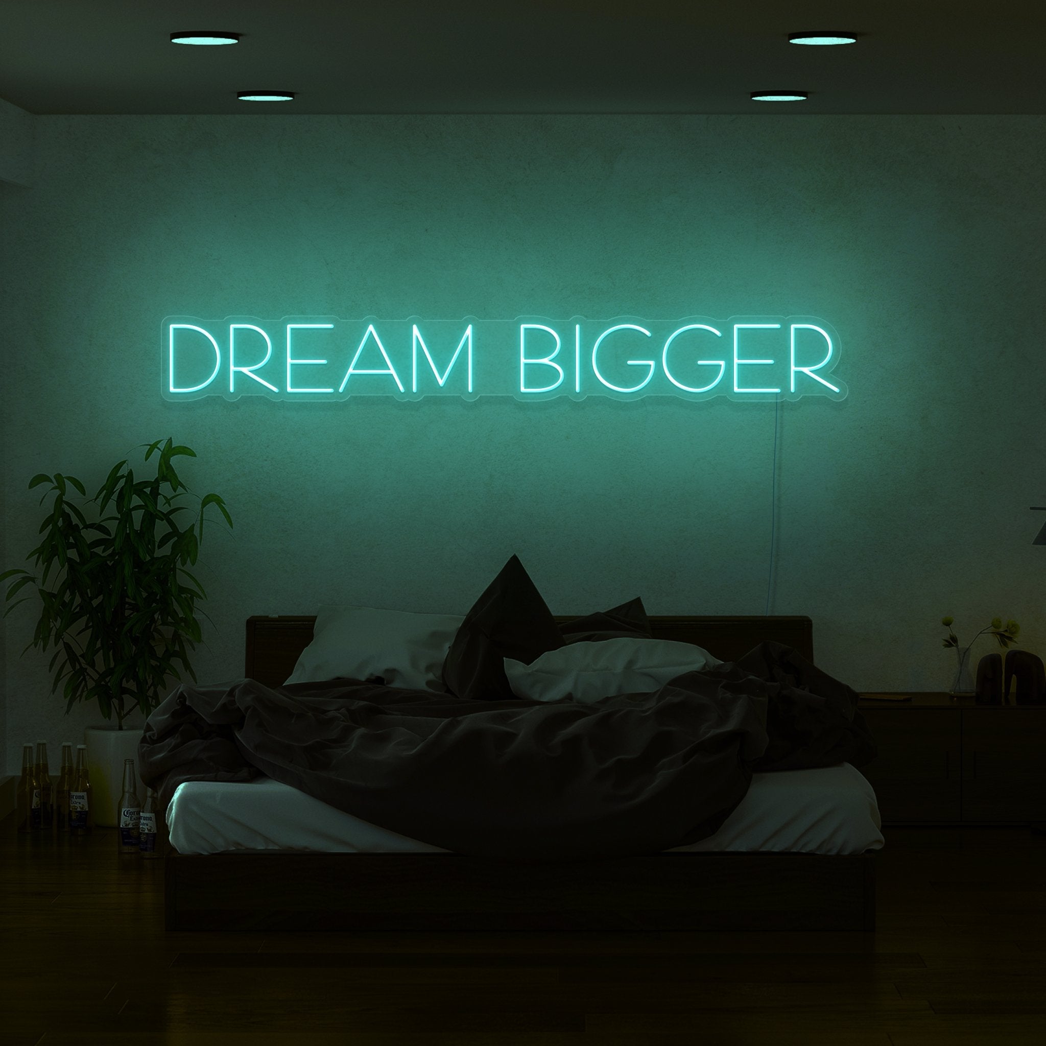 Dream Bigger Led Neon Sign | Shineneon
