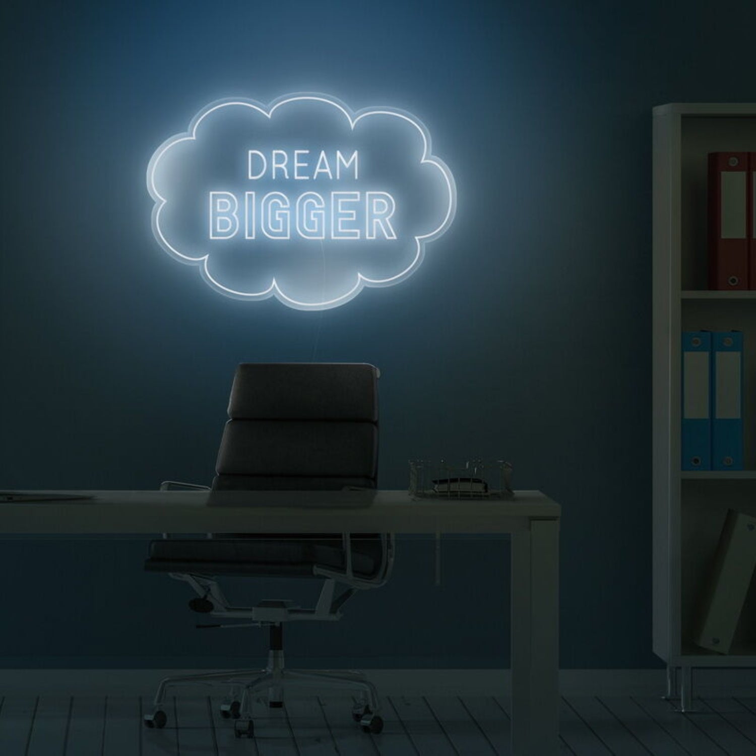 Dream Bigger Led Neon Sign For Motivational And Inspiring Decor | Shineneon