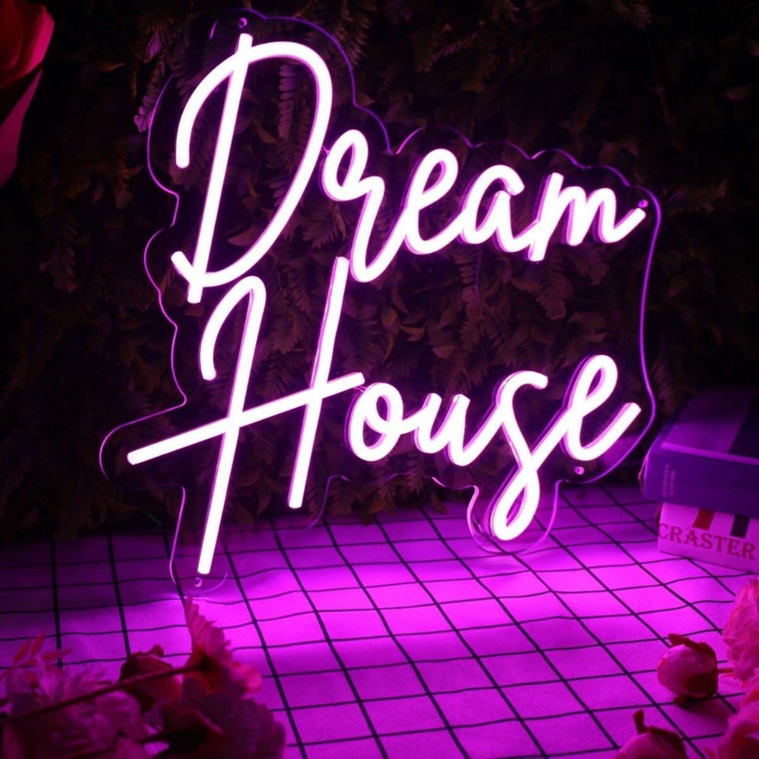 Dream House Purple Led Neon Sign - Shineneon