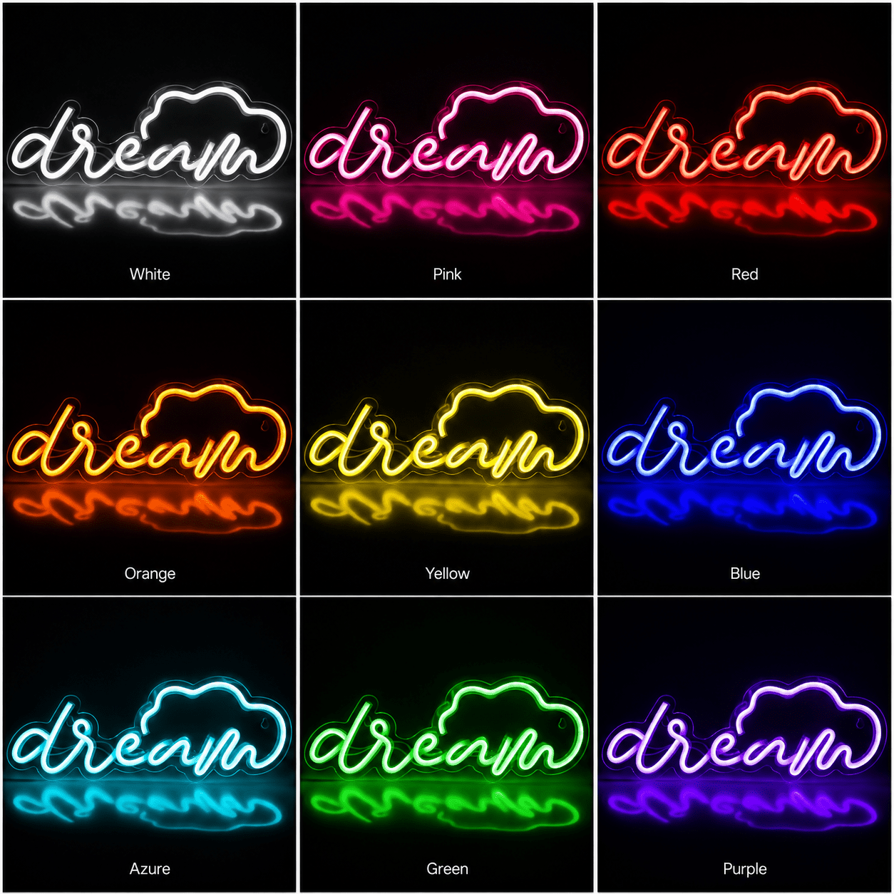 Dream LED Neon Sign Home Wall Art - Shineneon